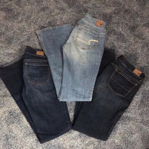 lot of (3) American Eagle Jeans!